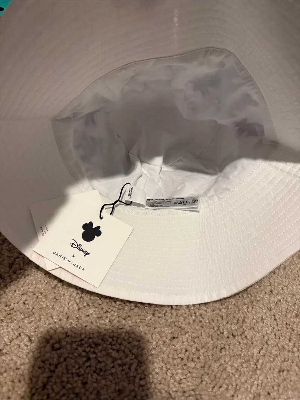 Janie and Jack Disney bucket hat